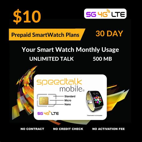 pay as you go smart watch sim card|$5 A Month Prepaid Smart Watch SIM C.